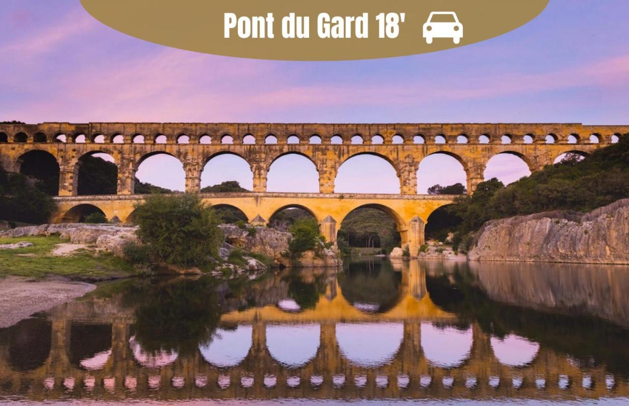 La Casita - Studio Confort Et Design - Emplacement Parfait - Uzes, Pont Du Gard Esterno foto