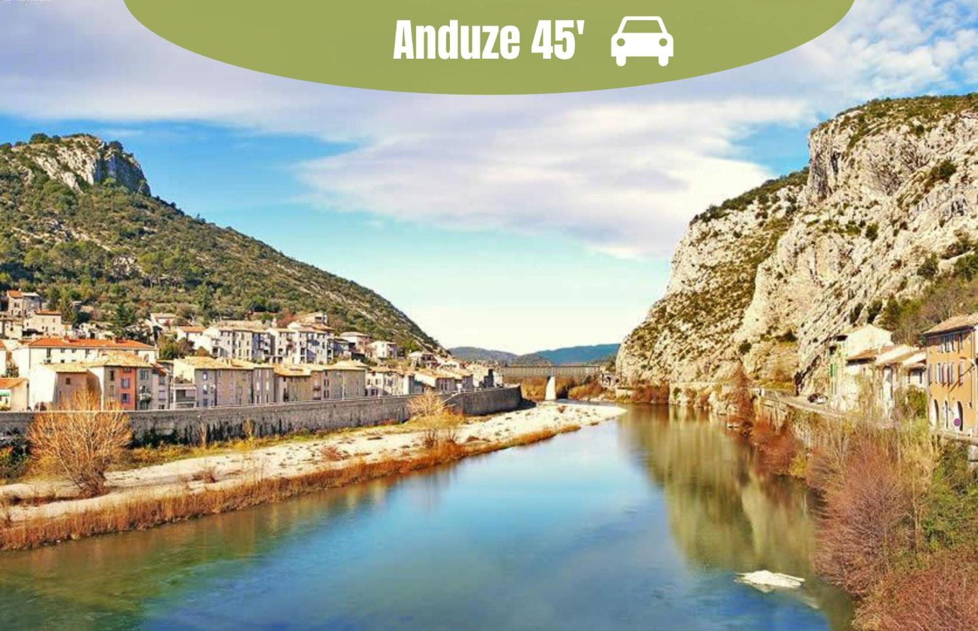 La Casita - Studio Confort Et Design - Emplacement Parfait - Uzes, Pont Du Gard Esterno foto